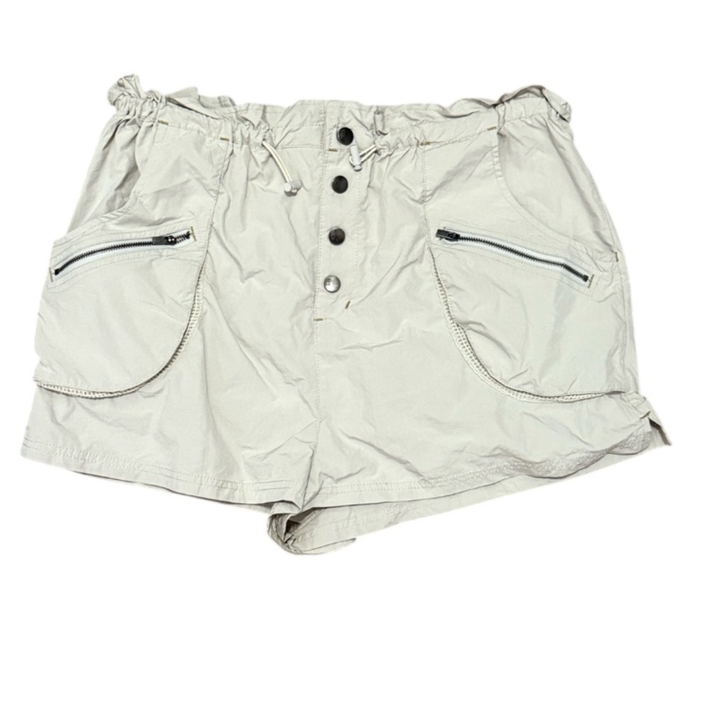 Free People Movement Off the Grid Drawstring Cargo Shorts Sz L - Picture 3 of 7
